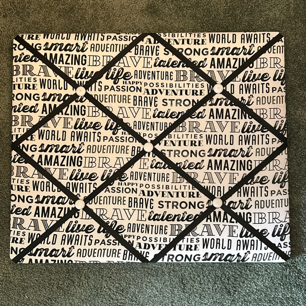 Bulletin board